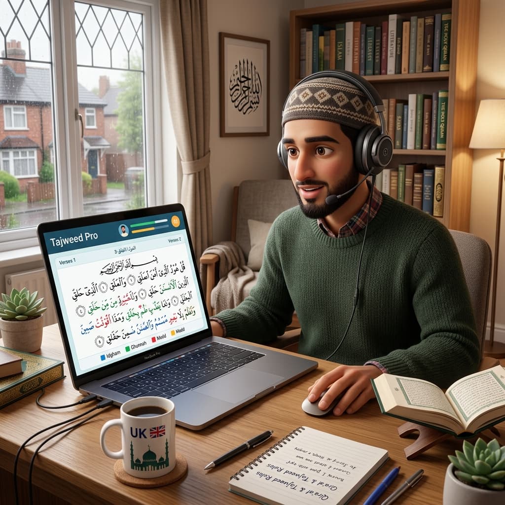 Online Quran Reading with Tajweed in the UK